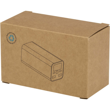 Logotrade Werbegeschenke das Foto: Acamar 70 W 20.000 mAh Laptop Powerbank aus recyceltem Aluminium